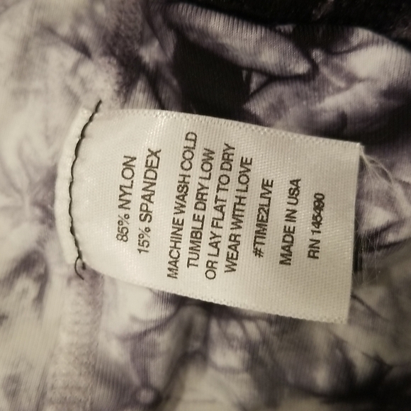 💕ELECTRIC & ROSE💕 Wynnie Bra ~ Epic Wash Onyx Cloud Thunderstrike Small S NWT - Picture 14 of 14